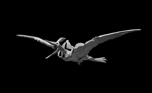 Pteranodon Mount miniature model for D&D - Dungeons and Dragons, Pathfinder and Tabletop RPGs