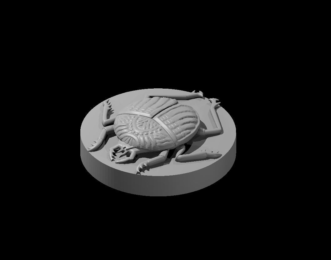 Horde Scarab miniature model for D&D - Dungeons and Dragons, Pathfinder and Tabletop RPGs