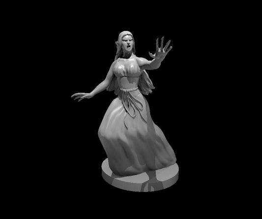 Banshee miniature model for D&D - Dungeons and Dragons, Pathfinder and Tabletop RPGs