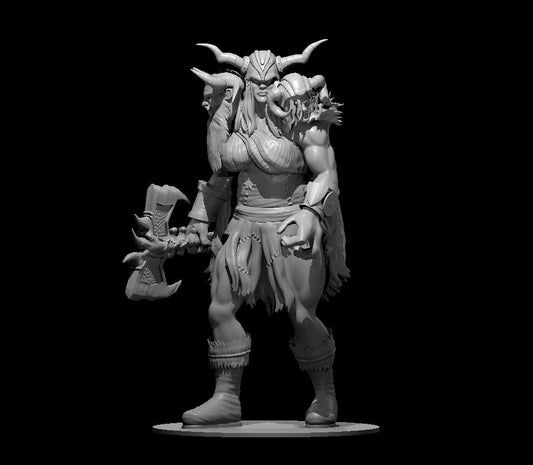 Frost Giant Everlasting One miniature model for D&D - Dungeons and Dragons, Pathfinder and Tabletop RPGs