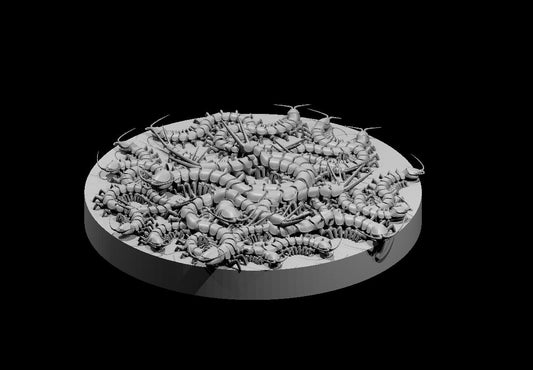 Swarm of Centipedes miniature model for D&D - Dungeons and Dragons, Pathfinder and Tabletop RPGs