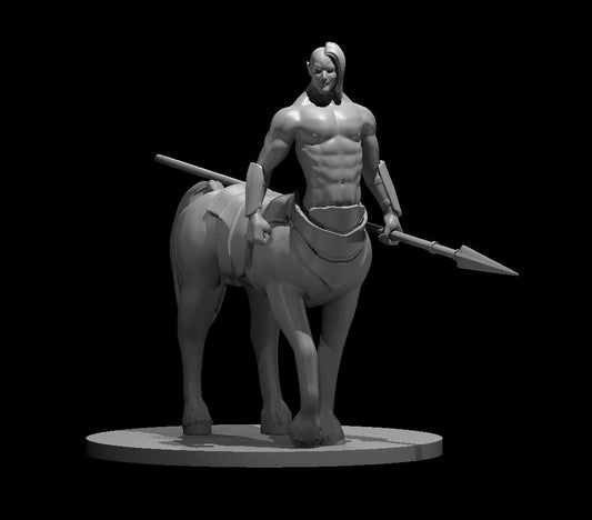 Centaur Male miniature model for D&D - Dungeons and Dragons, Pathfinder and Tabletop RPGs