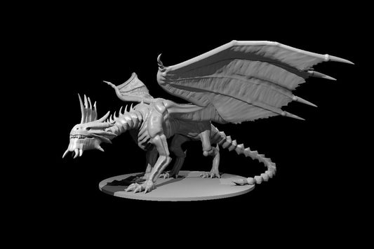 Argynvost Fallen miniature model for D&D - Dungeons and Dragons, Pathfinder and Tabletop RPGs