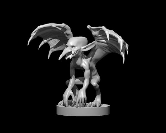 Mephit sculpted miniature model for D&D - Dungeons and Dragons, Pathfinder and Tabletop RPGs