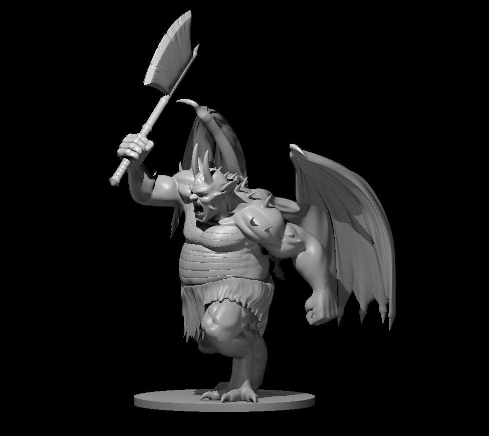 Nycaloth miniature model for D&D - Dungeons and Dragons, Pathfinder and Tabletop RPGs