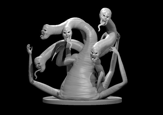 False Hydra miniature model for D&D - Dungeons and Dragons, Pathfinder and Tabletop RPGs