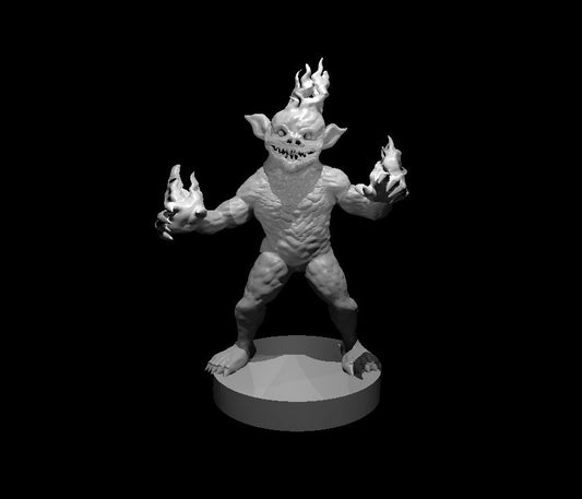 Magmin miniature model for D&D - Dungeons and Dragons, Pathfinder and Tabletop RPGs