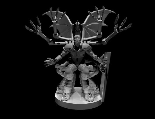 Demonic Alchemist miniature model for D&D - Dungeons and Dragons, Pathfinder and Tabletop RPGs