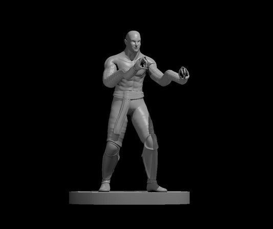 Yuan Ti Malison Male Type 2 miniature model for D&D - Dungeons and Dragons, Pathfinder and Tabletop RPGs