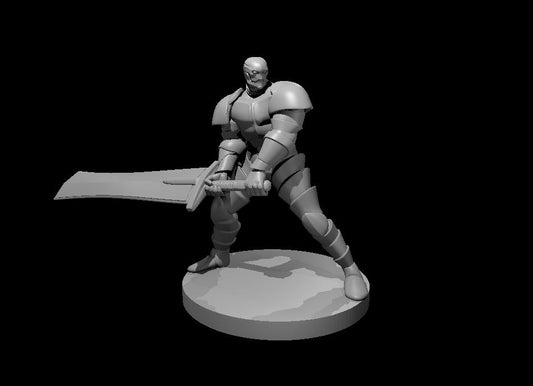 Warforged Heavy miniature model for D&D - Dungeons and Dragons, Pathfinder and Tabletop RPGs