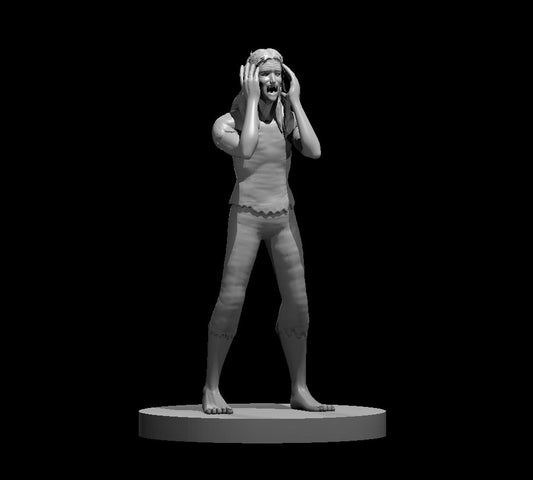 Vampire Spawn Doru miniature model for D&D - Dungeons and Dragons, Pathfinder and Tabletop RPGs