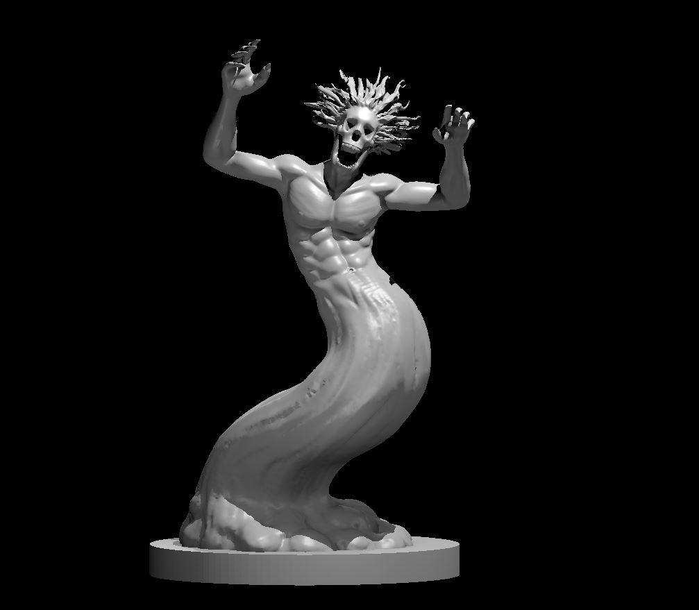 Specter miniature model for D&D - Dungeons and Dragons, Pathfinder and ...
