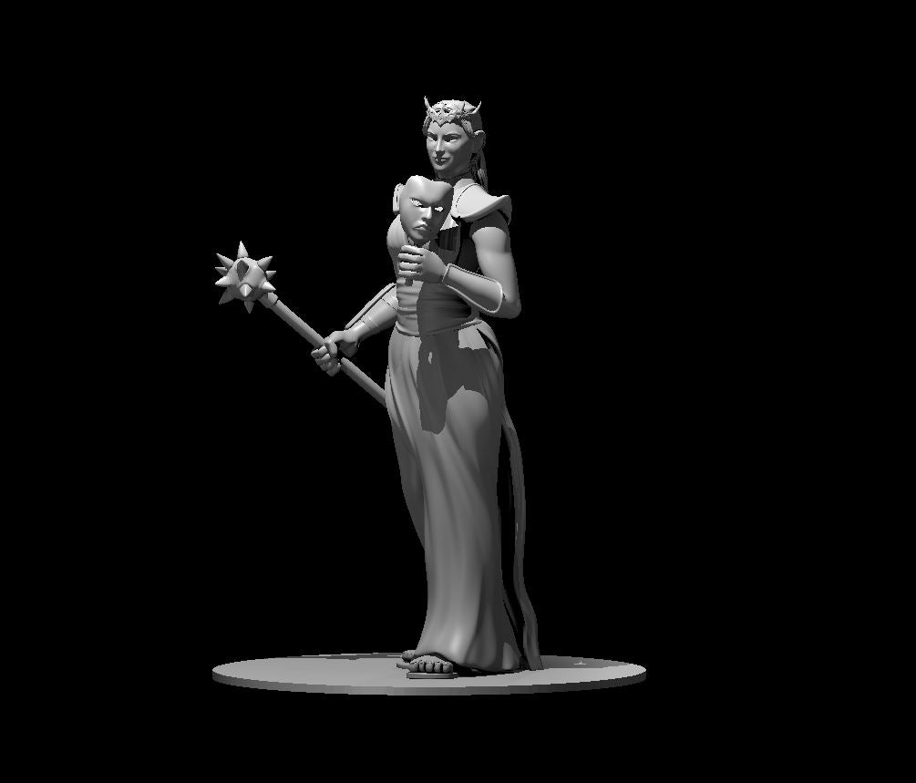 Cloud Giant Female miniature model for D&D - Dungeons and Dragons, Pathfinder and Tabletop RPGs