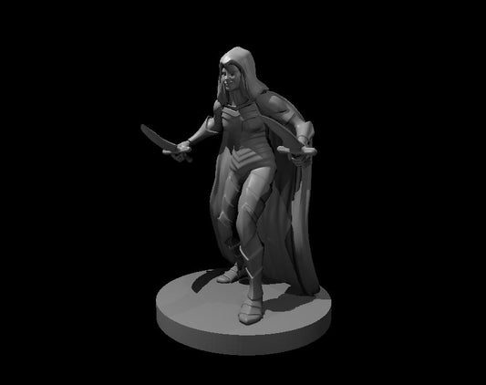 Drow Shadowblade miniature model for D&D - Dungeons and Dragons, Pathfinder and Tabletop RPGs