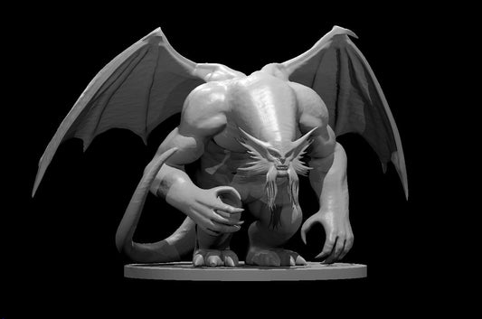 Fraz-Urb'Luu miniature model for D&D - Dungeons and Dragons, Pathfinder and Tabletop RPGs