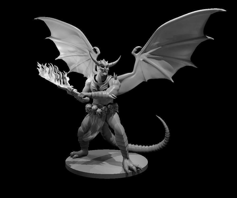 Bel miniature model for D&D - Dungeons and Dragons, Pathfinder and Tabletop RPGs