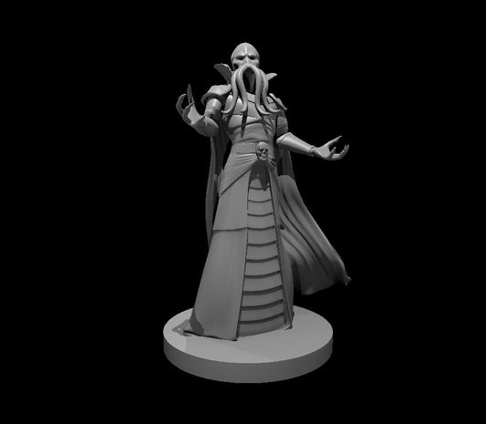 Mindflayer miniature model for D&D - Dungeons and Dragons, Pathfinder and Tabletop RPGs