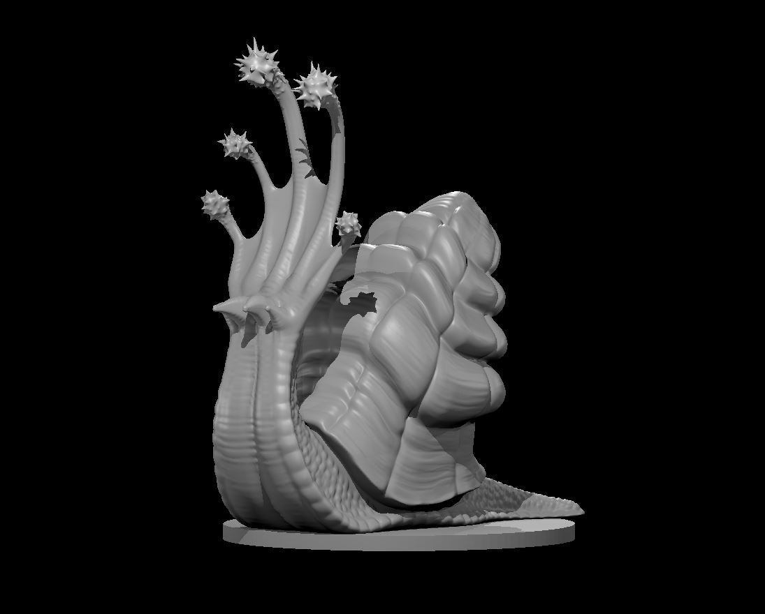 Flail Snail miniature model for D&D - Dungeons and Dragons, Pathfinder and Tabletop RPGs