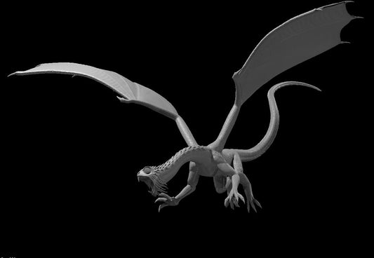 Jabberwock miniature model for D&D - Dungeons and Dragons, Pathfinder and Tabletop RPGs