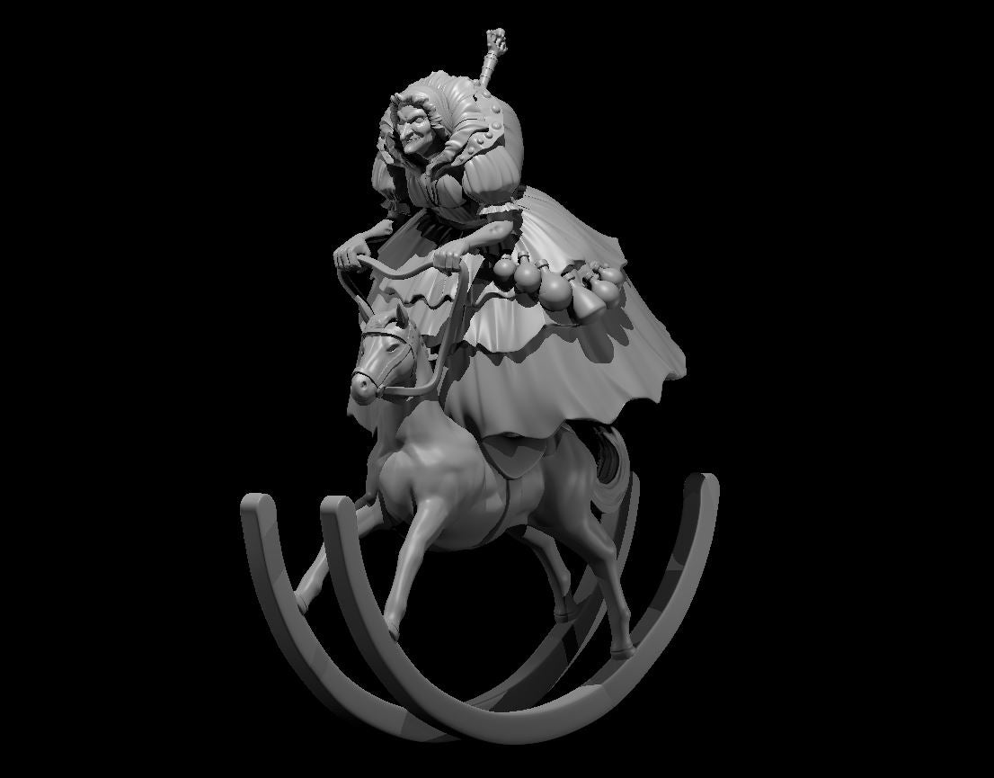 Skabatha Nightshade miniature model for D&D - Dungeons and Dragons, Pathfinder and Tabletop RPGs