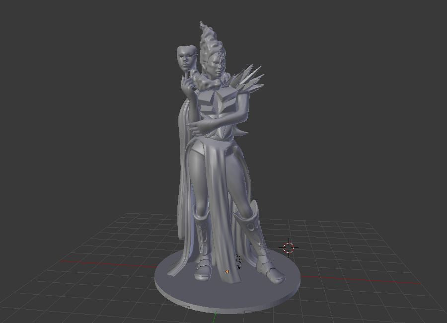 Countess Sansuri miniature model for D&D - Dungeons and Dragons, Pathfinder and Tabletop RPGs