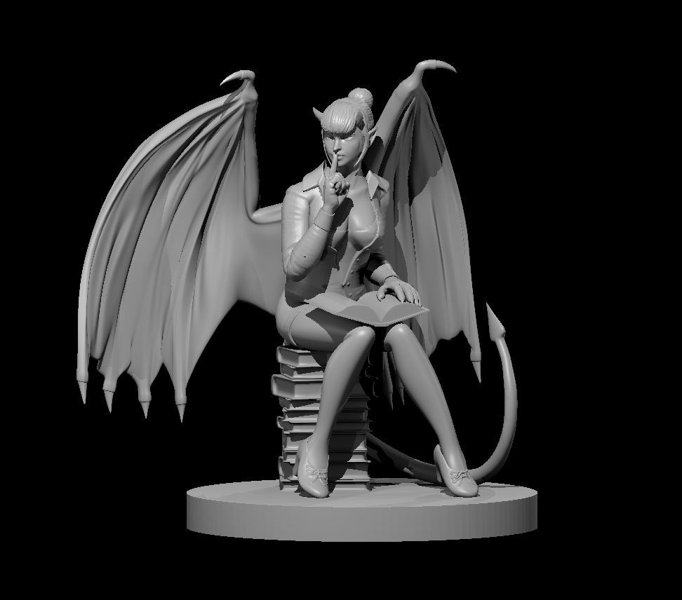 Succubus miniature model for D&D - Dungeons and Dragons, Pathfinder and Tabletop RPGs