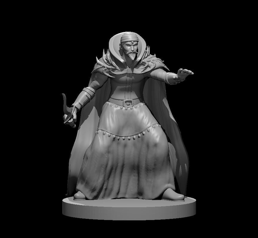 Severin miniature model for D&D - Dungeons and Dragons, Pathfinder and Tabletop RPGs