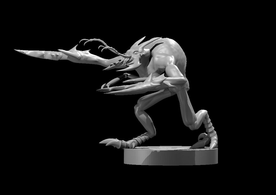 Meenlock 2 miniature model for D&D - Dungeons and Dragons, Pathfinder and Tabletop RPGs