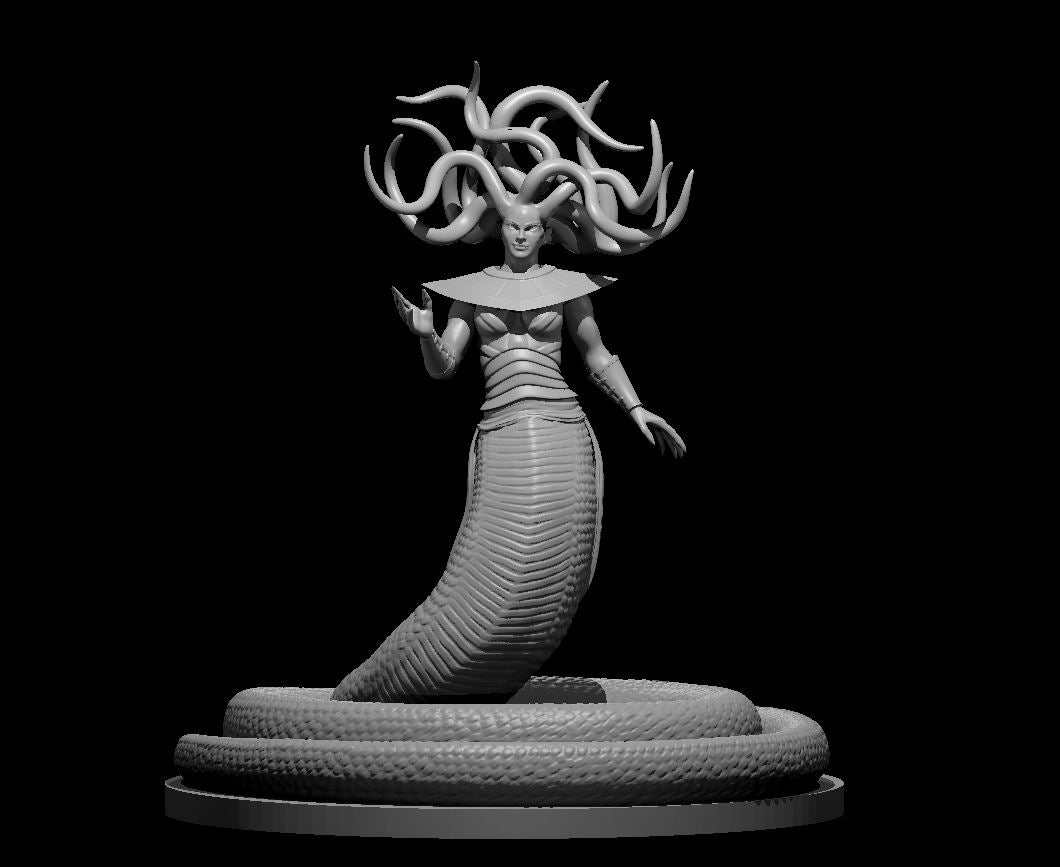 Hythonia the Cruel miniature model for D&D - Dungeons and Dragons, Pathfinder and Tabletop RPGs