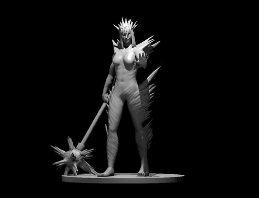 FrostMaiden Auril Form 2 miniature model for D&D - Dungeons and Dragons, Pathfinder and Tabletop RPGs