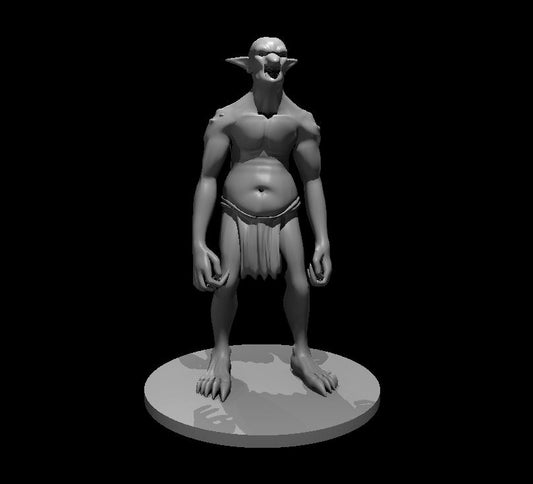Spirit Troll pose 1 miniature model for D&D - Dungeons and Dragons, Pathfinder and Tabletop RPGs
