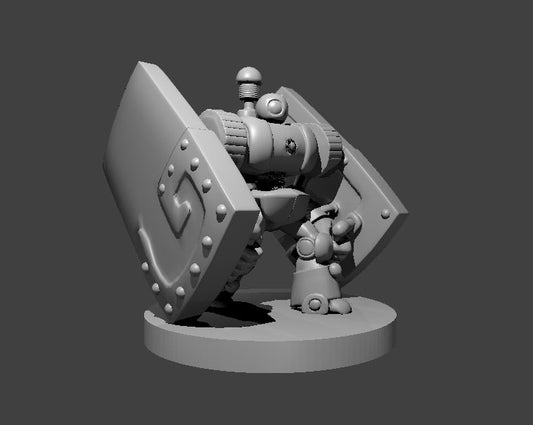 Stone Defender miniature model for D&D - Dungeons and Dragons, Pathfinder and Tabletop RPGs