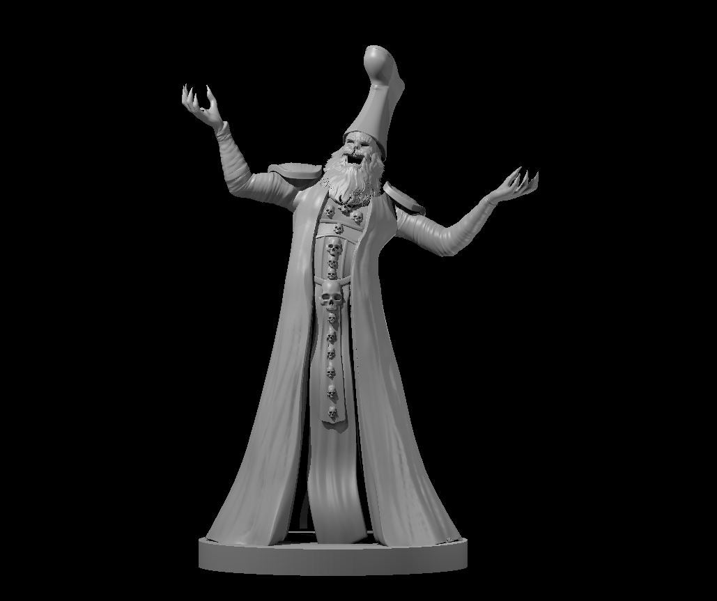 Lich - The Supreme Vermin miniature model for D&D - Dungeons and Dragons, Pathfinder and Tabletop RPGs