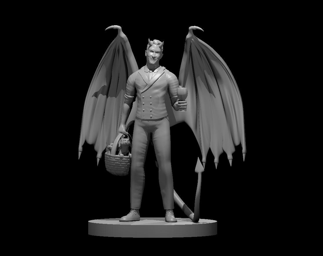 Incubus miniature model for D&D - Dungeons and Dragons, Pathfinder and Tabletop RPGs