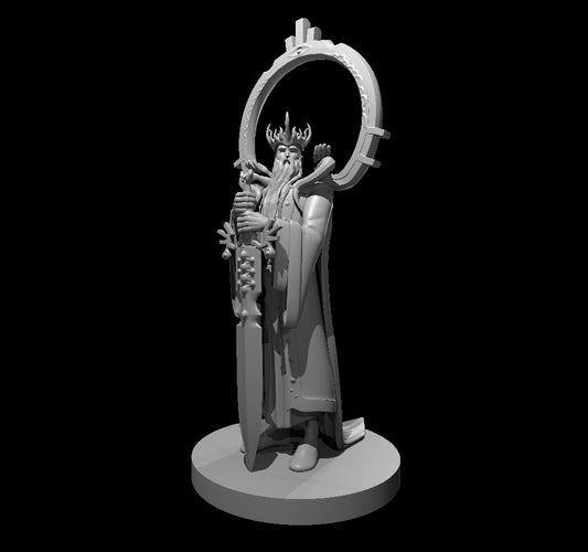 Celestial King miniature model for D&D - Dungeons and Dragons, Pathfinder and Tabletop RPGs