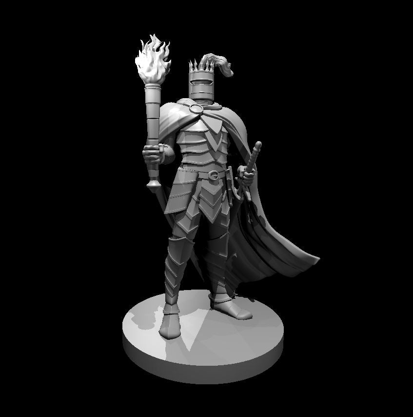 Death Knight miniature model for D&D - Dungeons and Dragons, Pathfinder and Tabletop RPGs