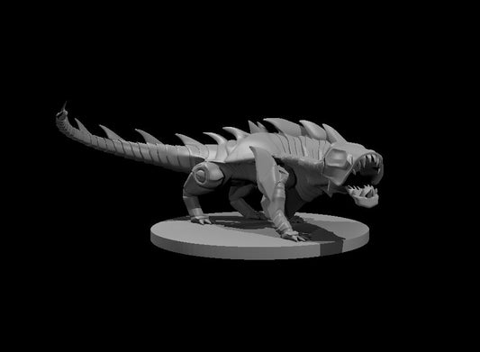 Steel Predator miniature model for D&D - Dungeons and Dragons, Pathfinder and Tabletop RPGs