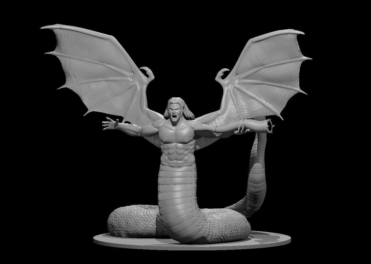 Geryon miniature model for D&D - Dungeons and Dragons, Pathfinder and Tabletop RPGs