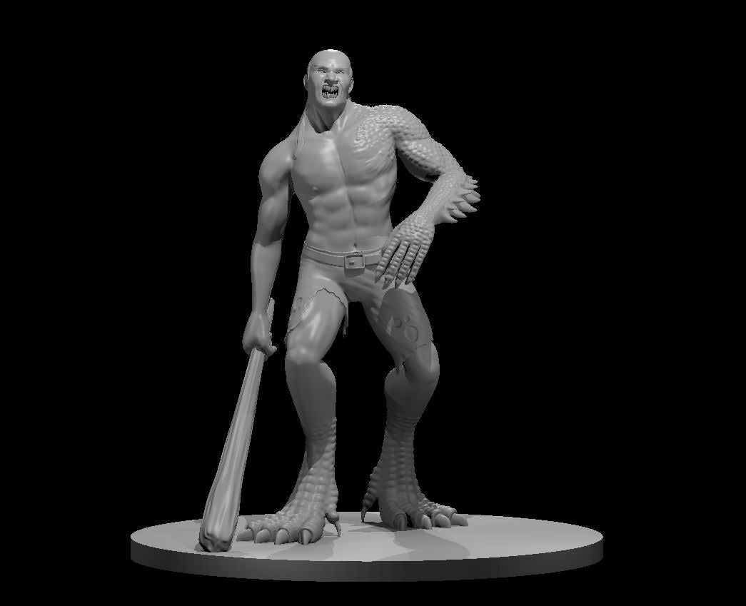 Dragonflesh Grafter miniature model for D&D - Dungeons and Dragons, Pathfinder and Tabletop RPGs