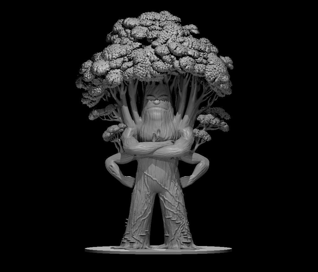 Treant miniature model for D&D - Dungeons and Dragons, Pathfinder and Tabletop RPGs