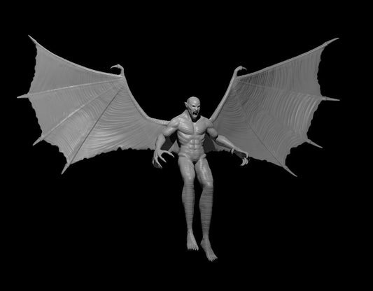 Vampire Lord Final Form miniature model for D&D - Dungeons and Dragons, Pathfinder and Tabletop RPGs