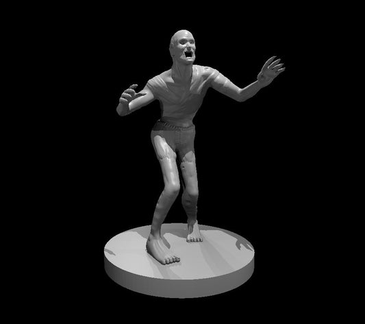 Strahd Zombie miniature model for D&D - Dungeons and Dragons, Pathfinder and Tabletop RPGs