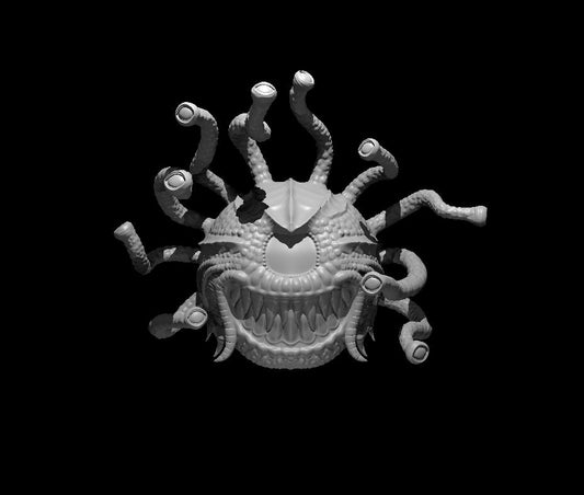 Eye of Flame Beholder miniature model for D&D - Dungeons and Dragons, Pathfinder and Tabletop RPGs