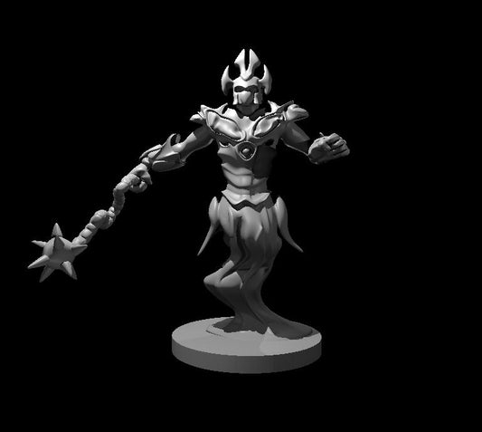 Air Elemental Myrmidon miniature model for D&D - Dungeons and Dragons, Pathfinder and Tabletop RPGs