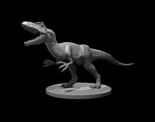 Allosaurus miniature model for D&D - Dungeons and Dragons, Pathfinder and Tabletop RPGs