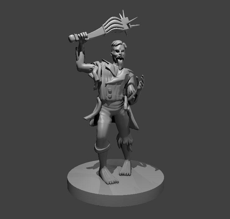 Dybbuk miniature model for D&D - Dungeons and Dragons, Pathfinder and Tabletop RPGs