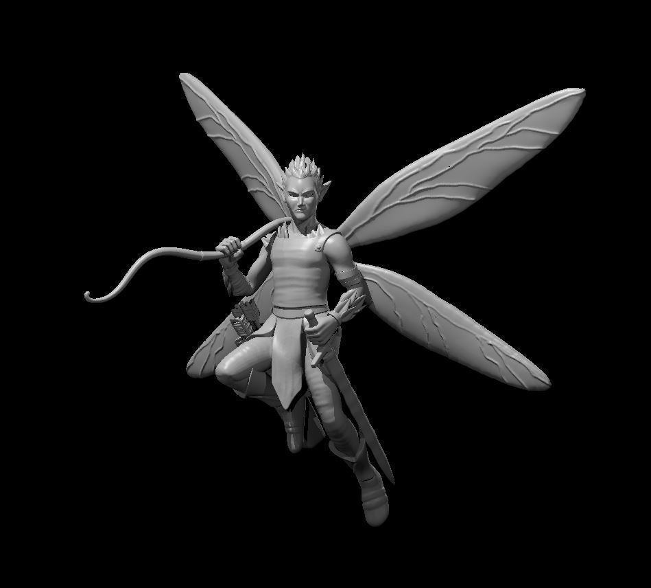 Sprite miniature model for D&D - Dungeons and Dragons, Pathfinder and Tabletop RPGs