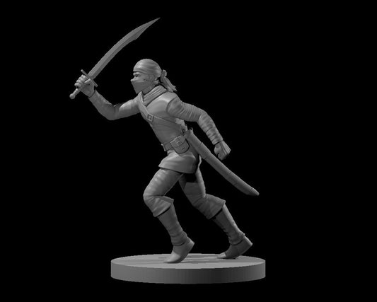 Bandit Male miniature model for D&D - Dungeons and Dragons, Pathfinder and Tabletop RPGs