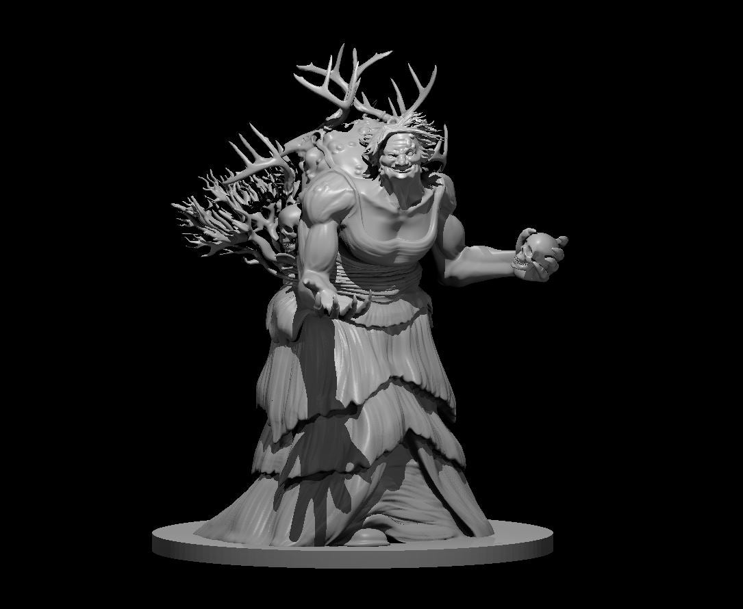 Annis Hag miniature model for D&D - Dungeons and Dragons, Pathfinder and Tabletop RPGs