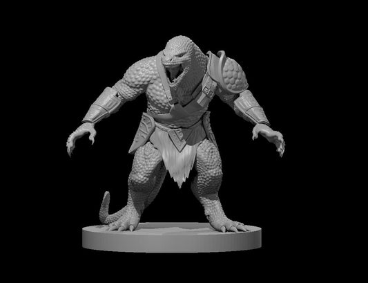 Draconian Mastermind miniature model for D&D - Dungeons and Dragons, Pathfinder and Tabletop RPGs